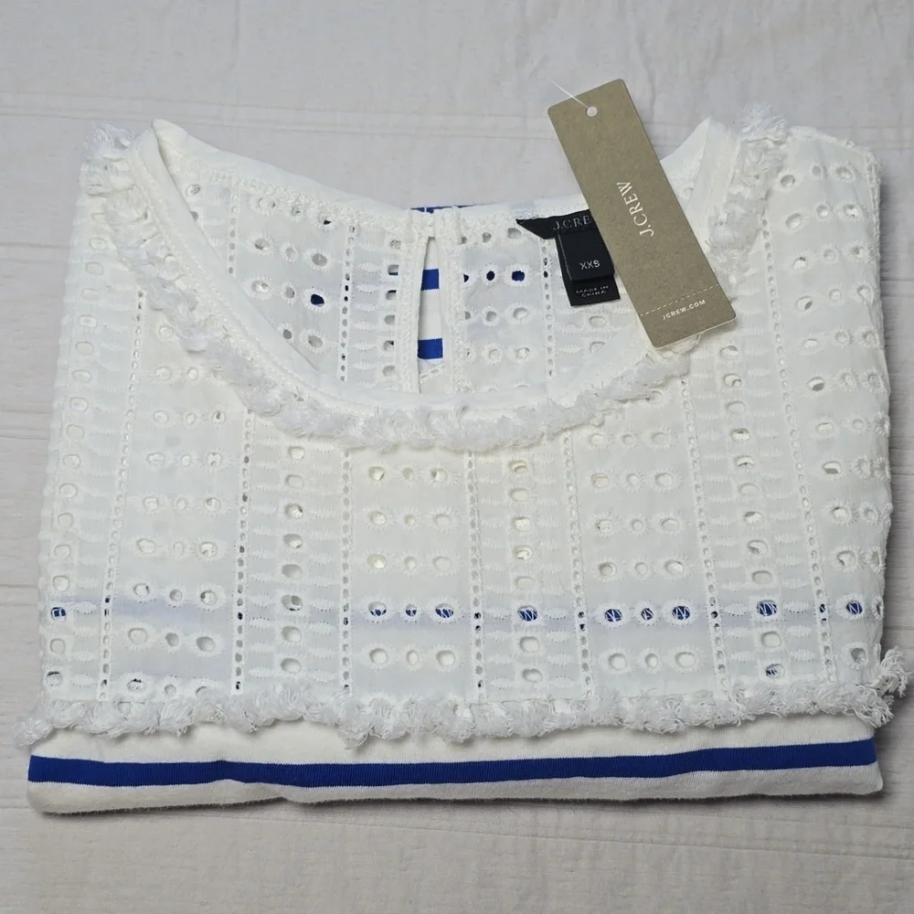J. Crew 100% cotton